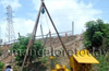 Kundapur: Works on 150 meter long flyover at Shastri Circle begins